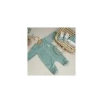 Bonnet de naissance brod vert sauge 0 1
