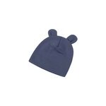 Bonnet ourson en bambou bleu marine 3 -