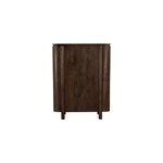 Borgo - vaisselier 115 cm en bois massif brun