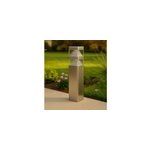 Borne extrieure pyramide 40cm gris anthracite