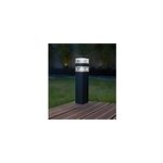 Borne extrieure pyramide 40cm noir