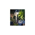 Borne extrieure solaire luna avec dtecteur de mouvements noir