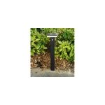 Borne ext�rieure solaire sun 1000 avec d�tecteur de mouvements noir