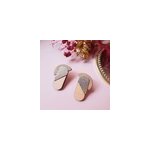 Boucles en bois maya abeille