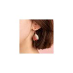 Boucles en cuir les chouchous rouge Boucles en cuir les chouchous rouge