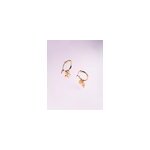 Boucles d'oreilles afti citrine