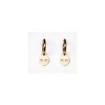 Boucles d'oreilles alien - dor�