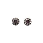 Boucles d'oreilles ambre argent