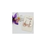 Boucle d'oreilles argent 925me 'coeur'