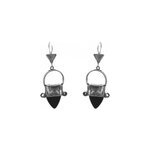 Boucles d'oreilles en argent ethnique