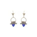 Boucles d'oreilles en argent ethnique