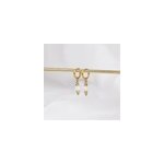 Boucles d'oreilles bliss blanches