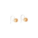 Boucles d'oreilles boule perle