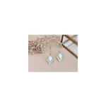 Boucles d'oreilles cr�oles losange