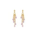 Boucles d'oreilles elyssa am�thyste