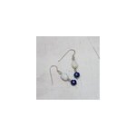 Boucles d'oreille ethniques calc�doine