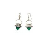 Boucles oreille ethnique touareg argent