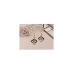 Boucles d'oreilles ventail rtro chic