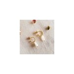 Boucles d'oreilles fame pierre de lune