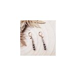 Boucles d'oreilles galaxie labradorite Boucles d'oreilles galaxie labradorite