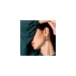 Boucles d'oreilles goutte bleu ptrole