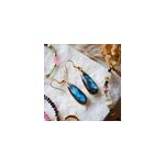 Boucles d'oreilles labradorite ishita
