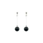Boucles d'oreilles longues en argent Boucles d'oreilles longues en argent