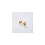 Boucles d'oreilles patte de chien or