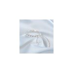 Boucles d'oreilles perles blanches or Boucles d'oreilles perles blanches or