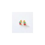 Boucles d'oreilles petits coeurs or