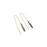 Boucles d'oreilles saphir