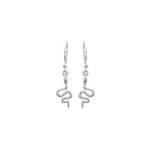 Boucles d'oreilles serpent