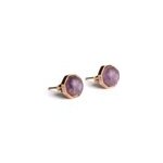 Boucles d'oreilles thalassa amethyste