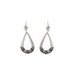 Boucles d'oreille touareg argent