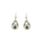 Boucle d'oreille touareg goutte