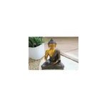 Bouddha abhaya mudra laiton orange 20 cm