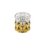 Bougeoir bulle moitie dor�