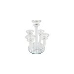Bougeoir en cristal diamants Bougeoir en cristal diamants
