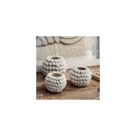 Bougeoir photophore en coquillages