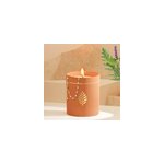 Bougie bijou cadeau bracelet perles