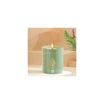 Bougie bijou cadeau collier pierre verte