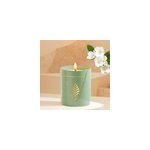 Bougie bijou collier solitaire swarovski