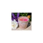 Bougie hibiscus - pot en grs