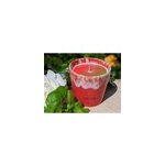 Bougie tomate basilic - pot en grs