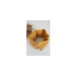 Bouillotte cervicales lin jaune moutarde