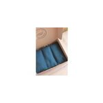 Bouillotte micro onde - lin bleu prusse