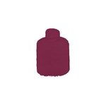 Bouillotte micro - ondes prune