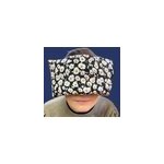 Bouillotte soin format nomade, graine de lin, pour le visage, la tte et yeux