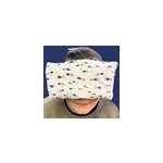 Bouillotte soin format nomade, graine de lin, pour le visage, la tte et yeux