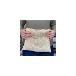 Bouillotte soin grandes zones graine de lin empltre naturel chaud froid